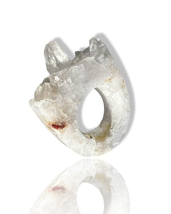 quartz | crystal ring | No.16 size 8.5