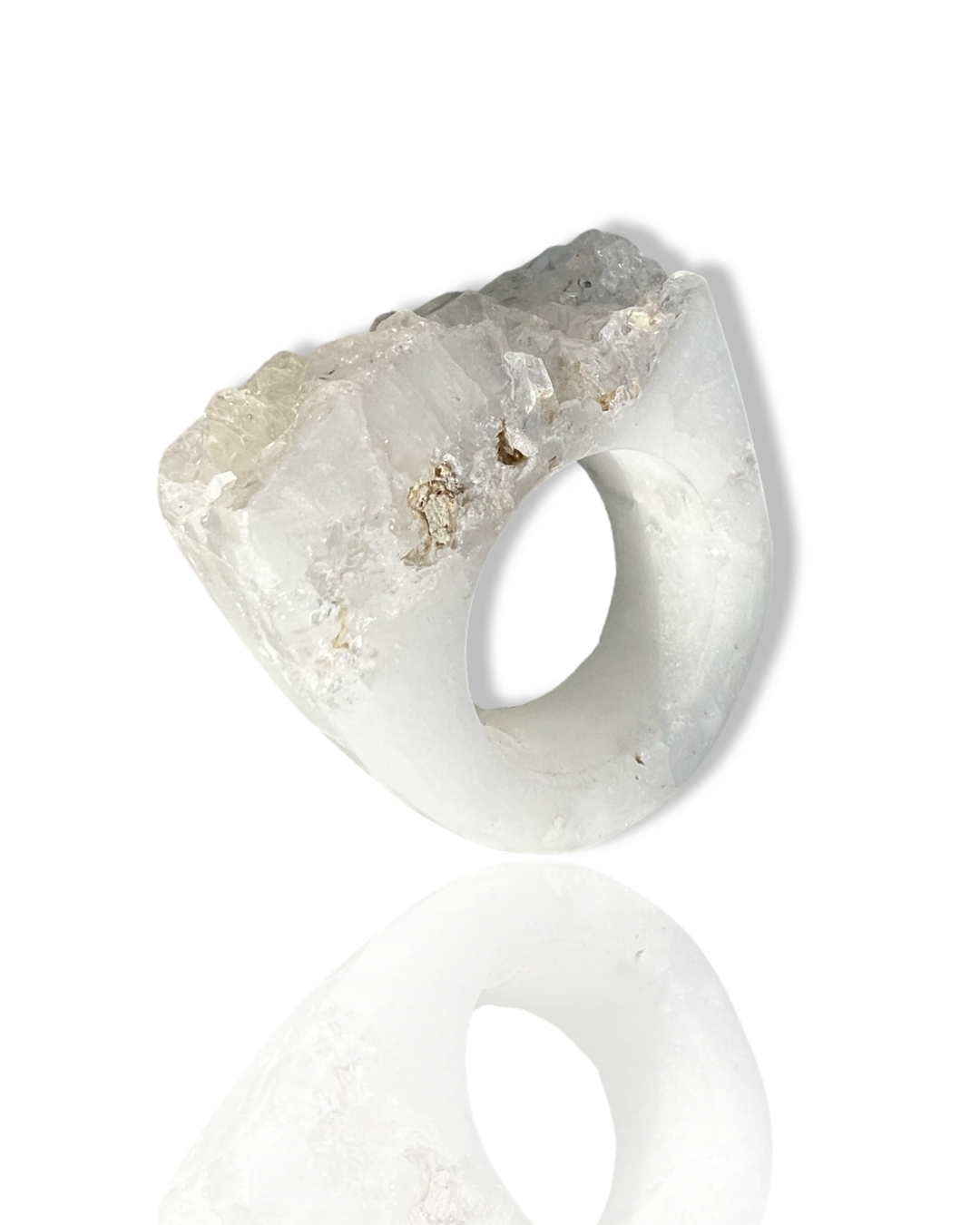 quartz | crystal ring | No.19 size 8.5