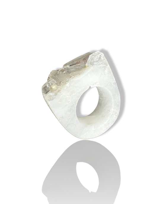 quartz | crystal ring | No.4 size 5.5