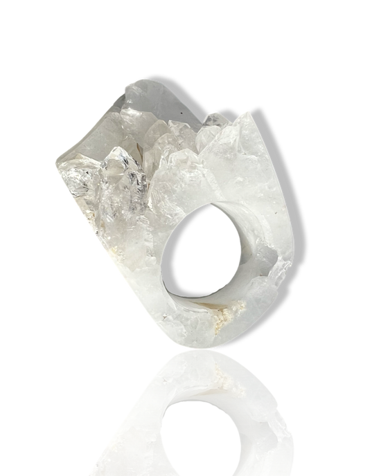 quartz | crystal ring | No.15 size 7.5