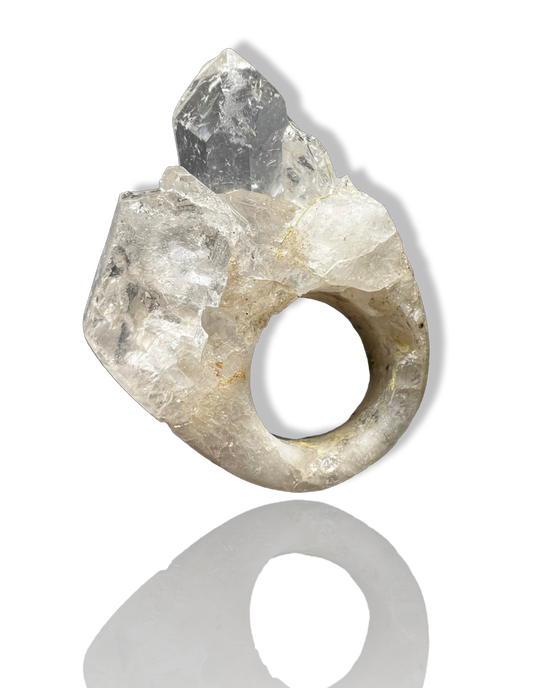 quartz | crystal ring | No.5 size 5.5