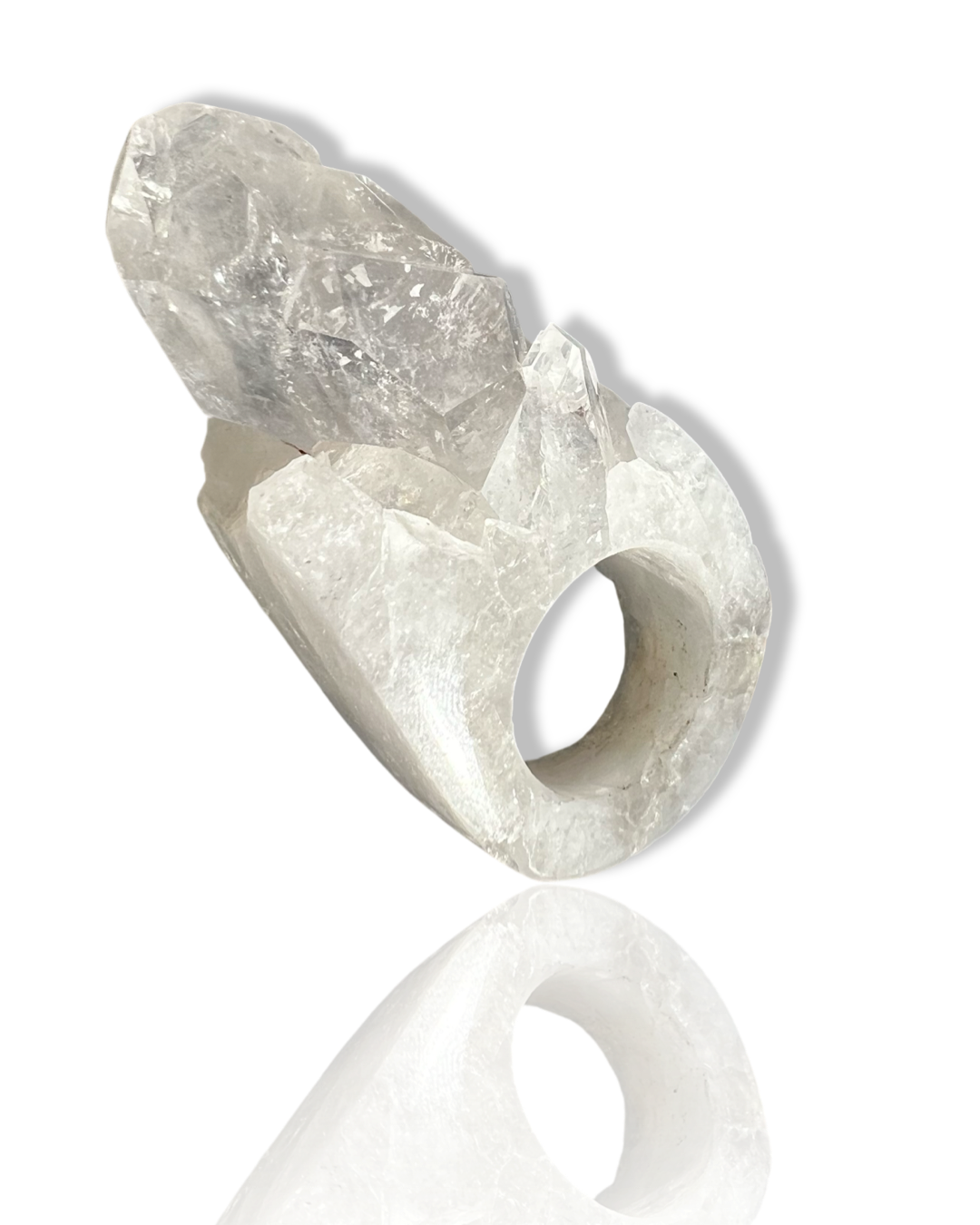 quartz | crystal ring | No.14 size 7.5